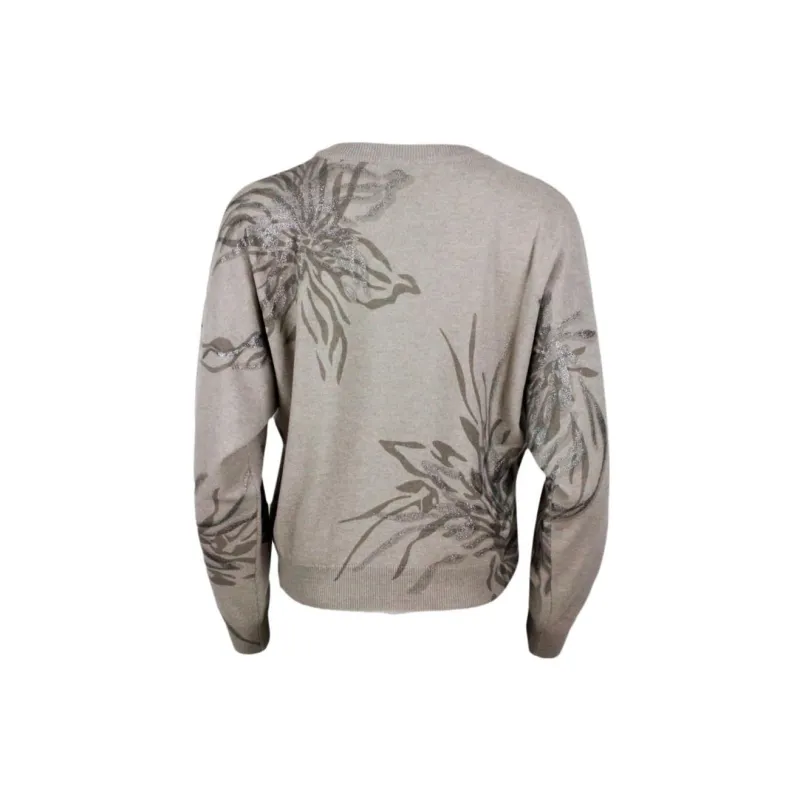 Brunello Cucinelli Long Sleeved Crewneck Jumper-1
