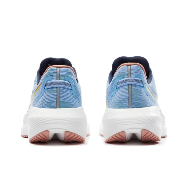 Saucony Triumph 20 Anti Slip Wear Resistant Low Top Marathon Running Shoes Men's Light Blue-2