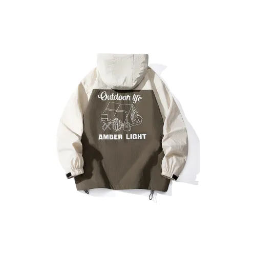 AMBER LIGHT Mountain Outdoor Jackets Unisex