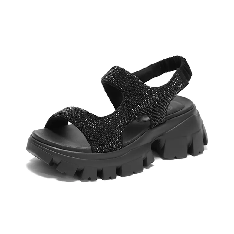 Staccato Frosting Chiffon Stylish Sandal Women's-5