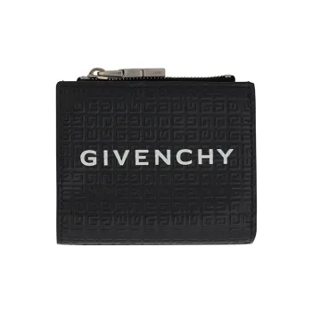 GIVENCHY Leather Wallet Men's Black
