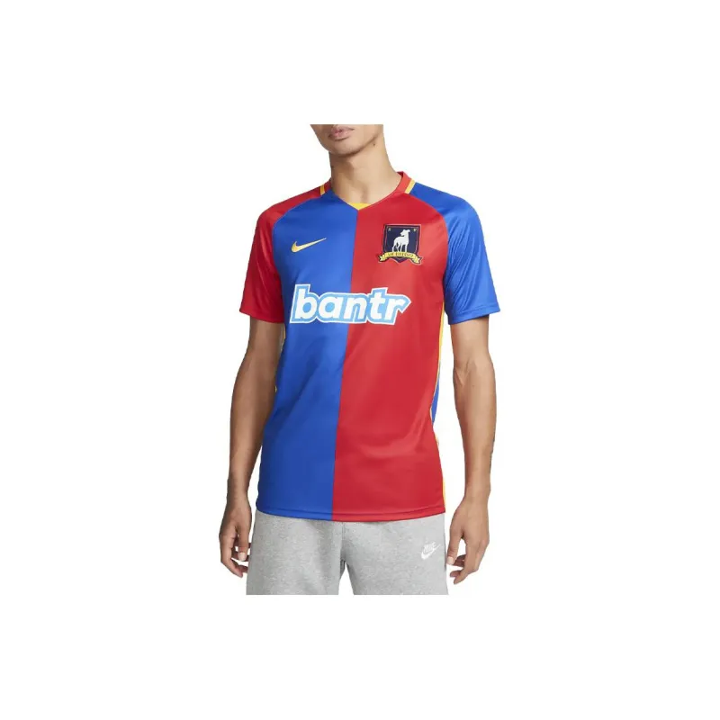 Nike T-Shirts Men Red Blue-2
