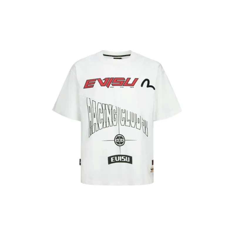 EVISU T Shirts Men White-1