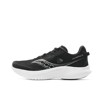 Saucony Kinvara 14 Anti Slip And Wear Resistant Breathable Low Top Casual Running Shoes Men's Black White