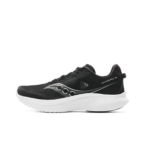 Saucony Kinvara 14 Running Shoes Men Low-Top Black/White