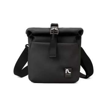 PIERRE CARDIN Fashion Trend Crossbody Bag Small Size Men's Black/Gray