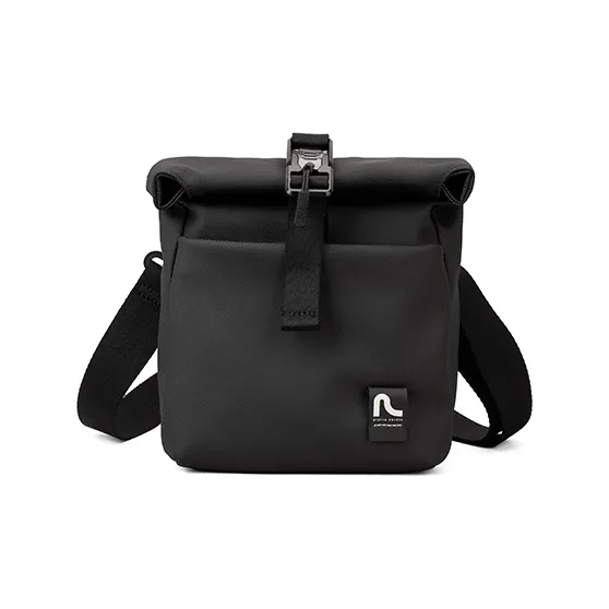 PIERRE CARDIN Fashion Trend Crossbody Bag Small Size Men's Black/Gray-0