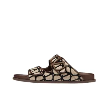 Valentino Garavani VLogo Toile Iconographe Double strap Sandals