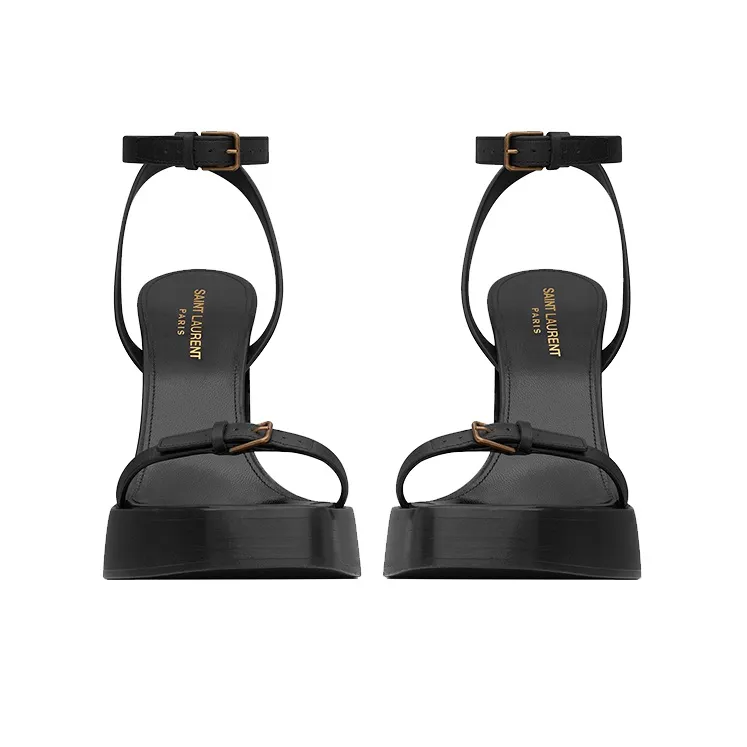 SAINT LAURENT Platz 105mm Platform Sandals-4