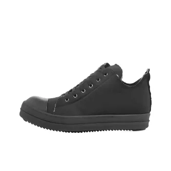 Rick Owens DRKSHDW Low Top Stylish Skateboarding Shoes Men's Black