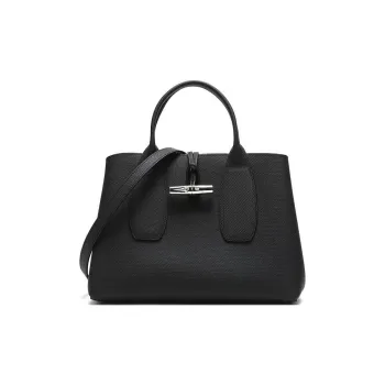 LONGCHAMP Roseau Leather Tote Bag