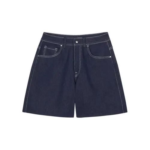 Skechers Denim Shorts Women's Marine Blue