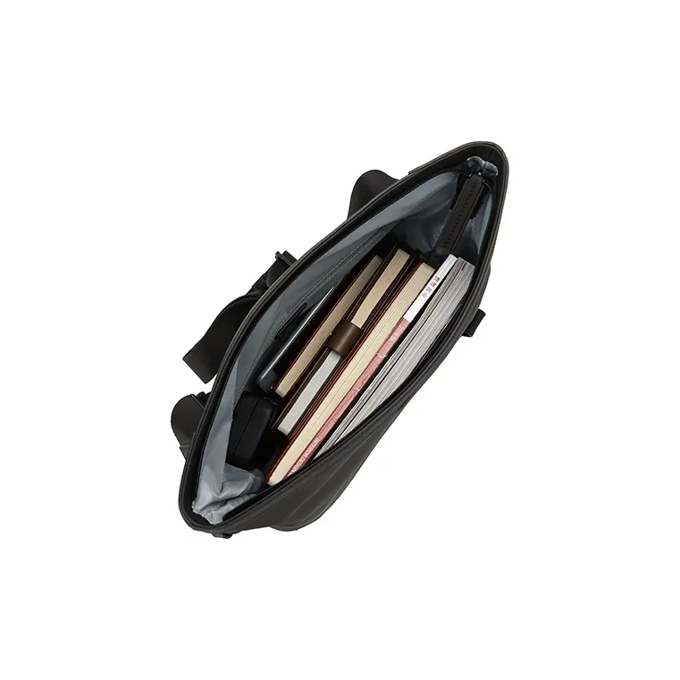 PIERRE CARDIN Minimalist Style Trendy Youth Messenger Bag Backpack Regular Men's Black-2