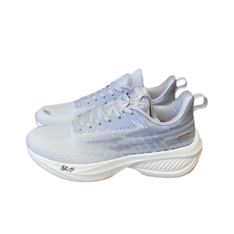 Erke Anti-Slip And Wear-Resistant Breathable Low-Top Running Shoes Men's Gray-1