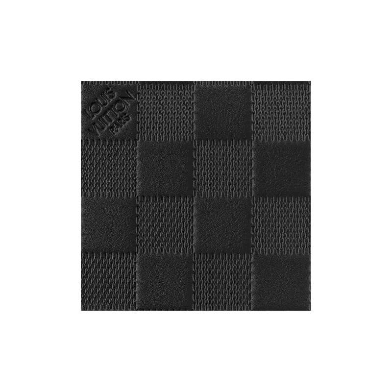 LOUIS VUITTON Zippy Leather Wallet Regular Men's Black-4