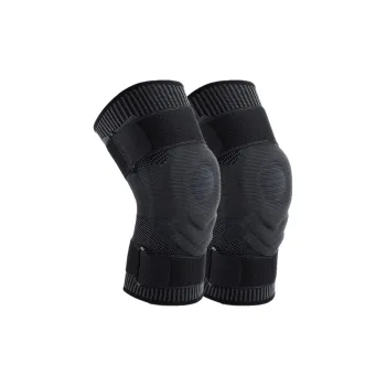 TMT Running Unisex Nylon Elastane Silicone Knee Pads