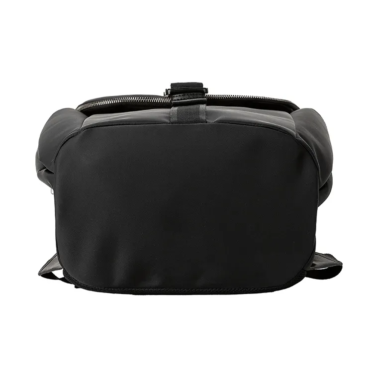 PIERRE CARDIN Nylon Laptop Bag, Travel Bag, Backpack Large Size Men's Black-6