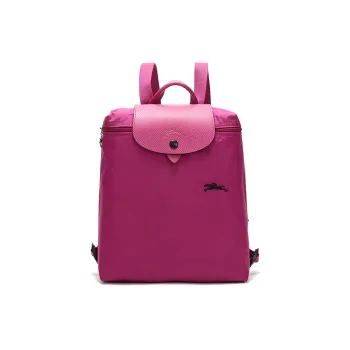 LONGCHAMP Le Pliage Club Fabric Backpack Women's Fuchsia