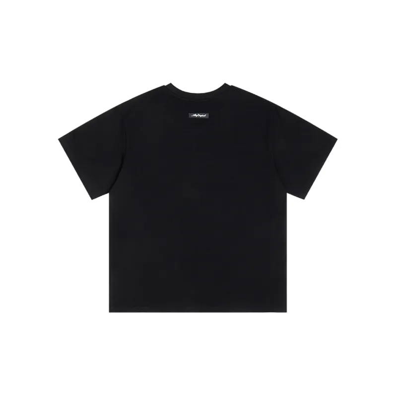 Atry Alphabet Slogan Series T Shirts Unisex-5