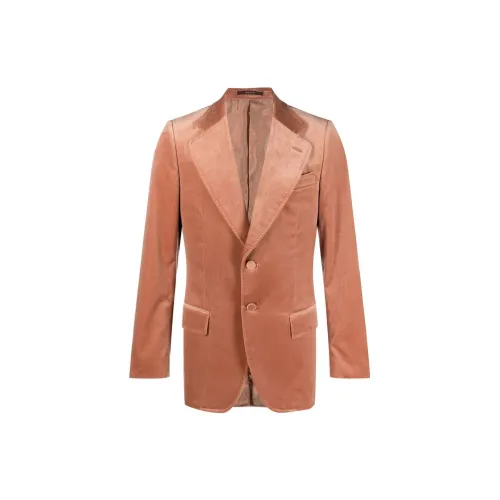 GUCCI Business Suits Men Light Orange