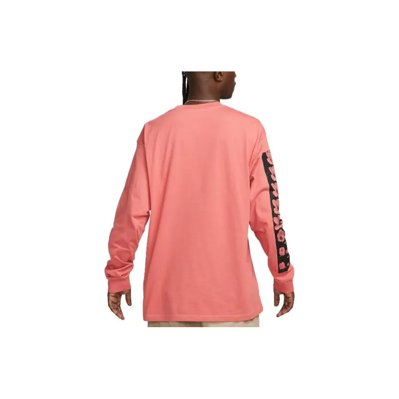 Nike T-Shirts Men Orange Red-1