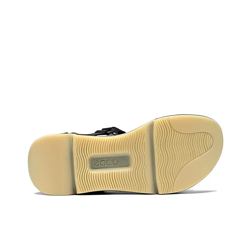 Ecco Tide Fun Stylish Sandal Women's Black-3