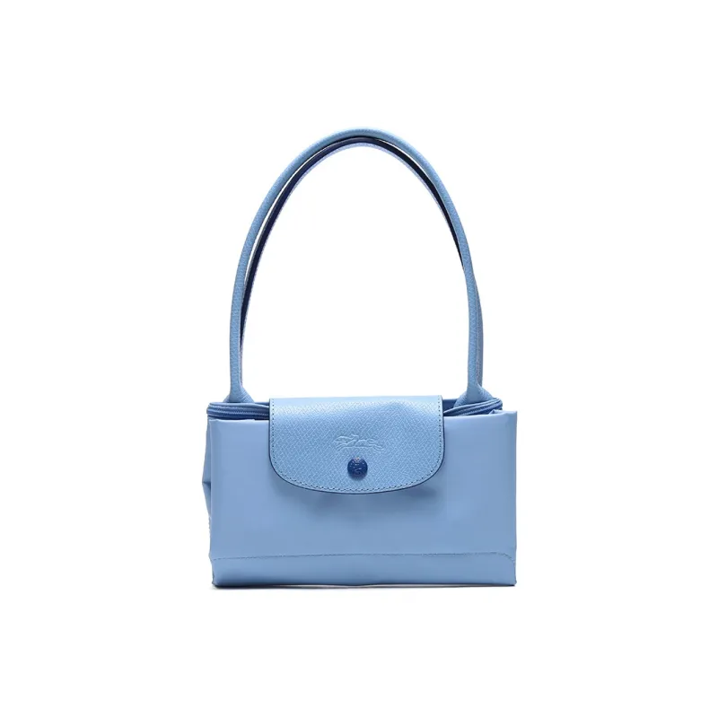 LONGCHAMP Le Pliage Club Canvas Bag, Handbag, Dumpling Bag, Shoulder Bag Women's Sky Blue-6