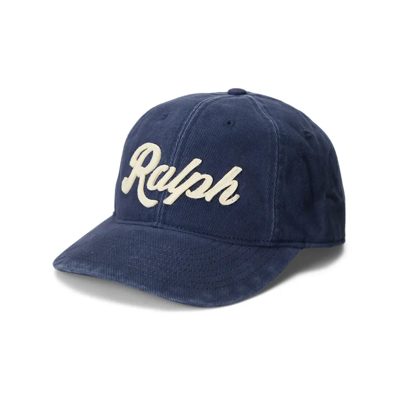 Polo Ralph Lauren Logo patch Cotton Baseball Cap-0