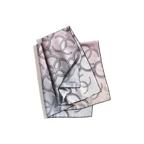 CHANEL Silk Scarves Women's Multicolor