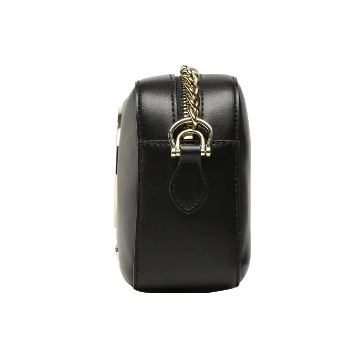 LOVE MOSCHINO PU Camera Bag Shoulder Bag Crossbody Bag Small Size Women's Black-1