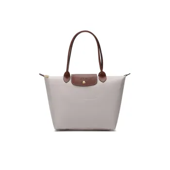 LONGCHAMP Le Pliage Fabric Handbag Medium Size Women's