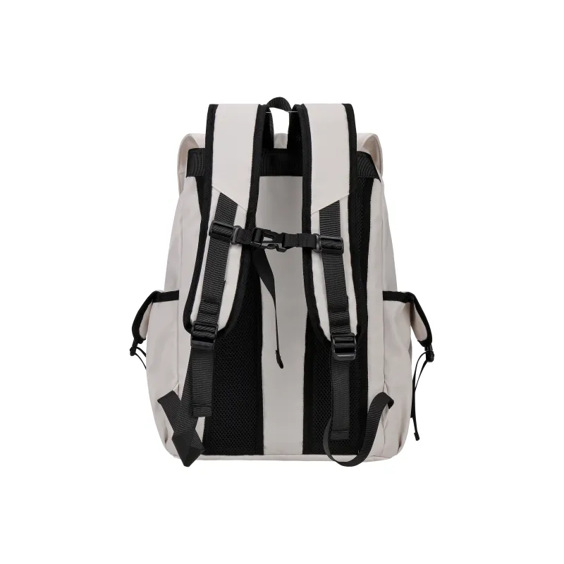 KONADCT Oxford Backpack Large Size Unisex Black Gray-7