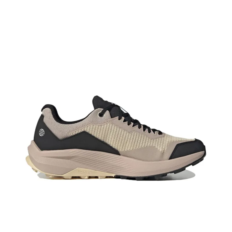 Adidas Terrex Trail Rider Gore-te Anti-Slip And Wear-Resistant Lightweight Low-Top Outdoor Shoes Unisex Beige Umber-1