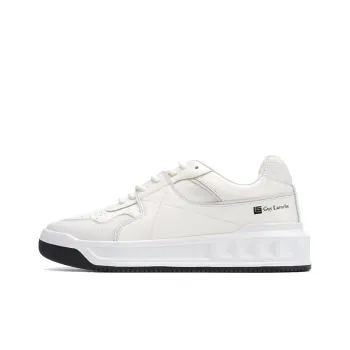 GUY LAROCHE Stylish Skateboarding Shoes Unisex White