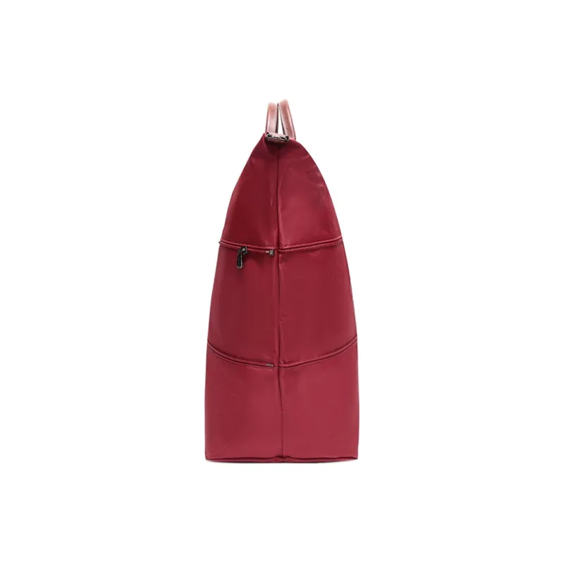 LONGCHAMP Le Pliage Fabric One Shoulder Handbags Large Size Women's Red-2
