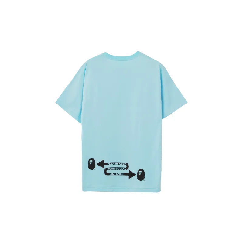 Bape Social Distance Big Ape Head Tee-3