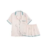 Chrysanthemum Short-Sleeved Women's Summer Clothing Sets