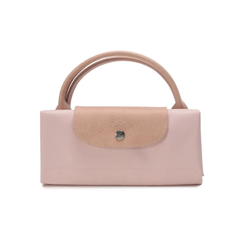 LONGCHAMP Le Pliage Green Canvas Handbag Canvas Bag Travel Bag 45L Women's Pink-6