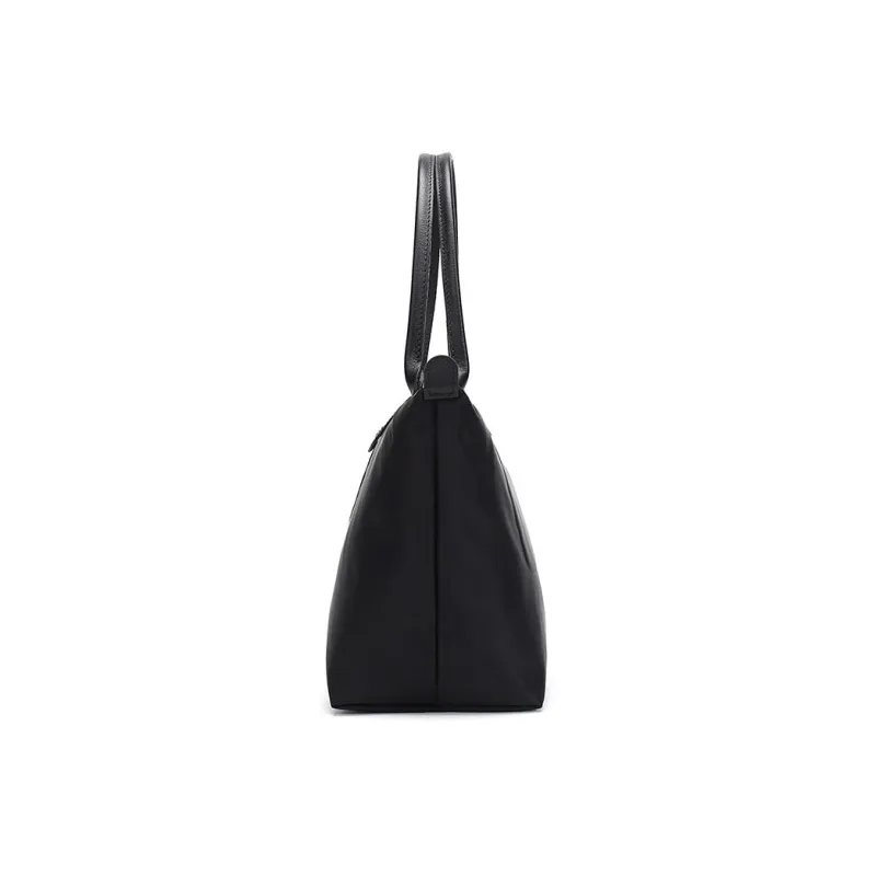 LONGCHAMP Le Pliage Néo Fabric Shopping Bag Dumpling Handbag, Shoulder Bag Trumpets Women's Black-2