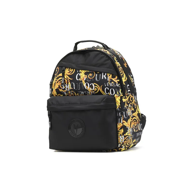 VERSACE JEANS COUTURE Polyester Backpack Tubas Men's Black-1