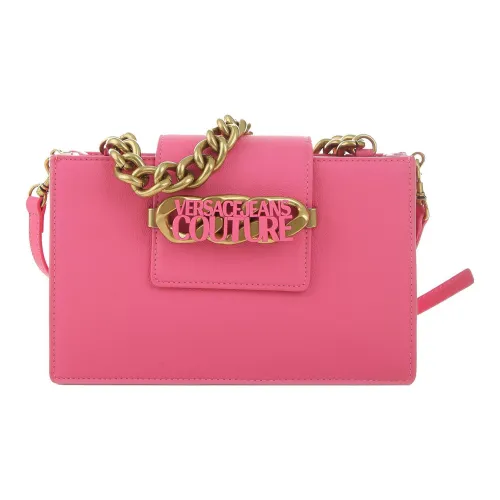 VERSACE JEANS COUTURE Polyurethane Shoulder Bag, Handbag, Shoulder Bag Women's Cherry Blossom Pink