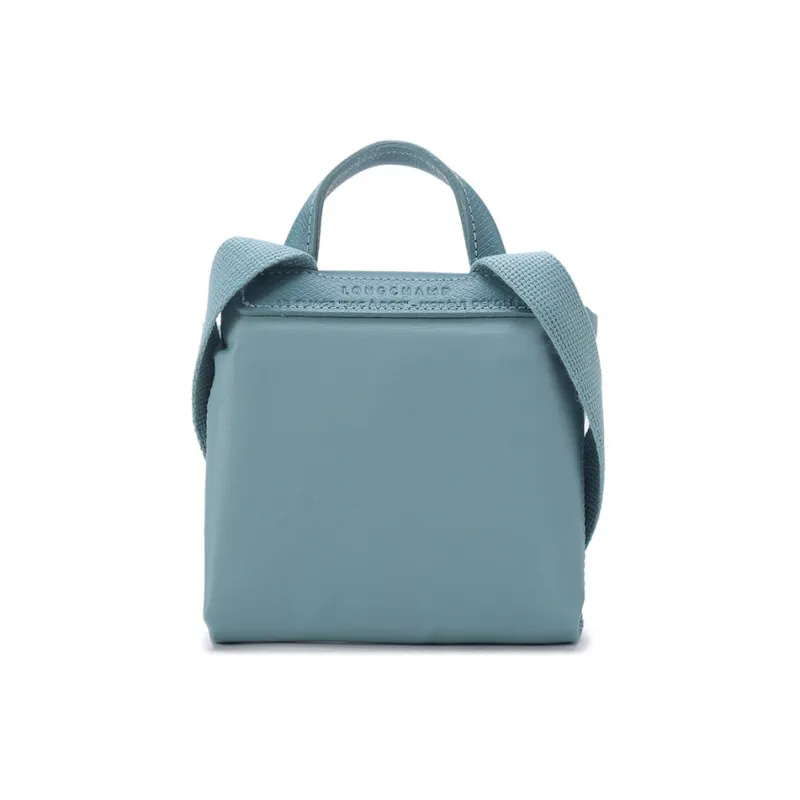 LONGCHAMP Canvas Backpack Regular Women's Lake Blue-7