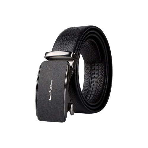 Hush Puppies Leather Belts Men Black