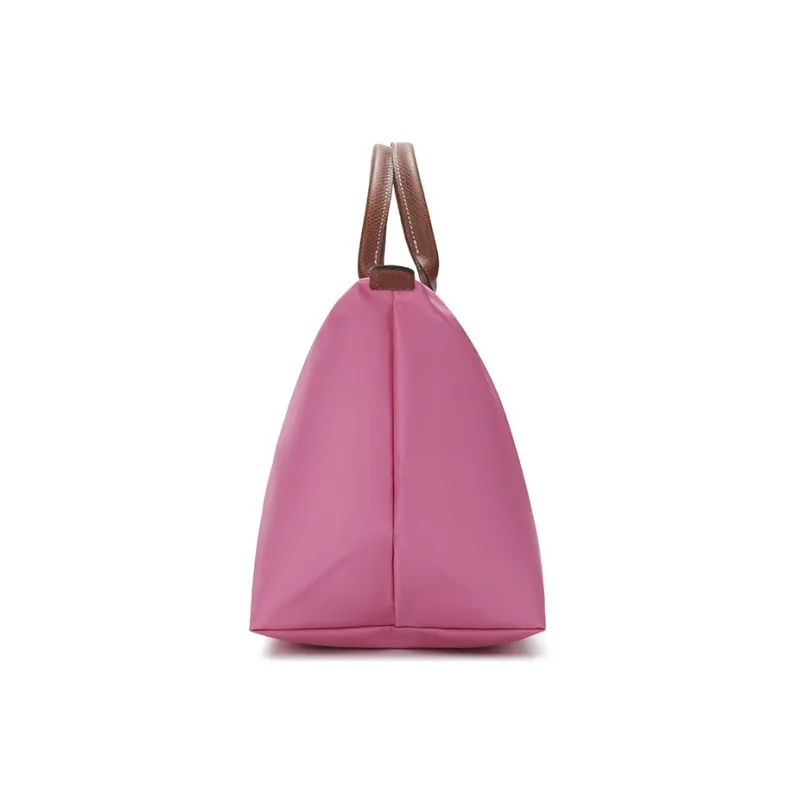 LONGCHAMP Le Pliage Club Canvas Canvas Bag Handbags Small Size Women's Red Peony-2