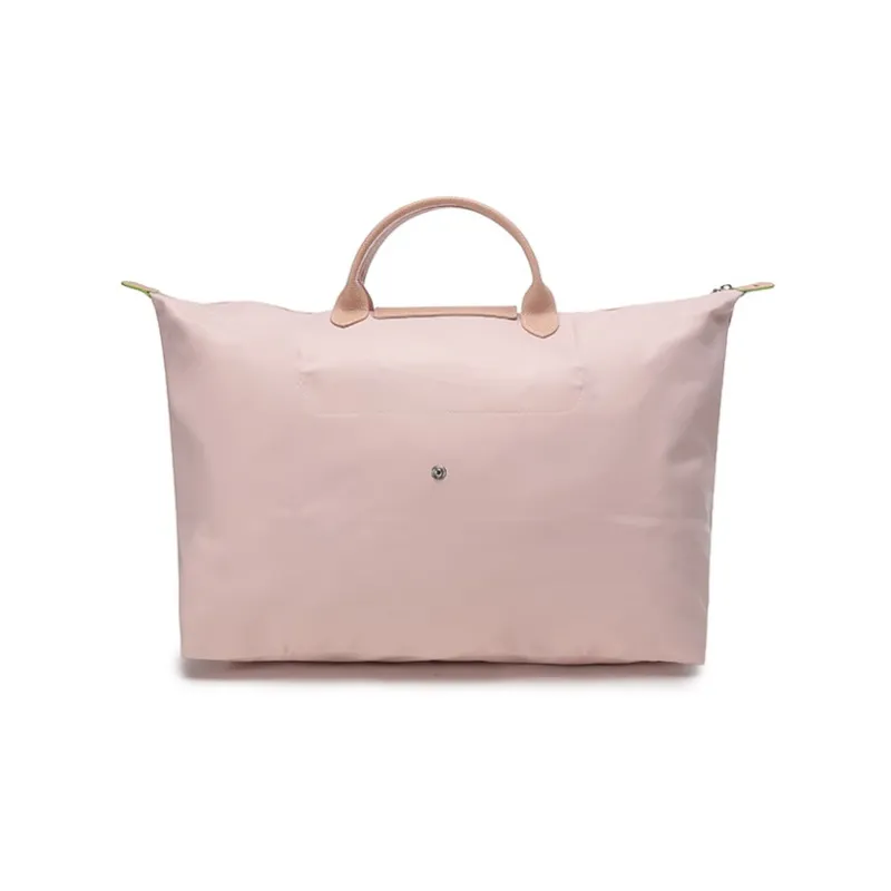 LONGCHAMP Le Pliage Green Canvas Handbag Canvas Bag Travel Bag 45L Women's Pink-2