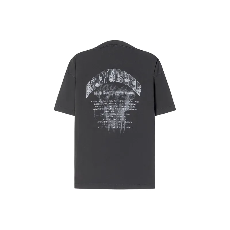 Askyurself T Shirts Unisex Washed Black-1