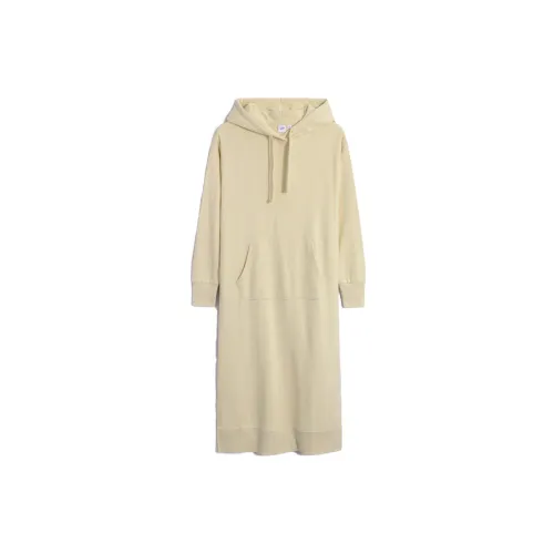 GAP Long-Sleeved Dresses Women's Cream Beige