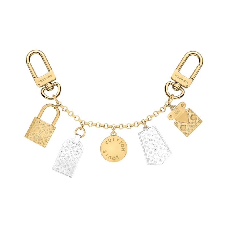LOUIS VUITTON Chaine Nanogram Icons Bag Charm And Chain-0
