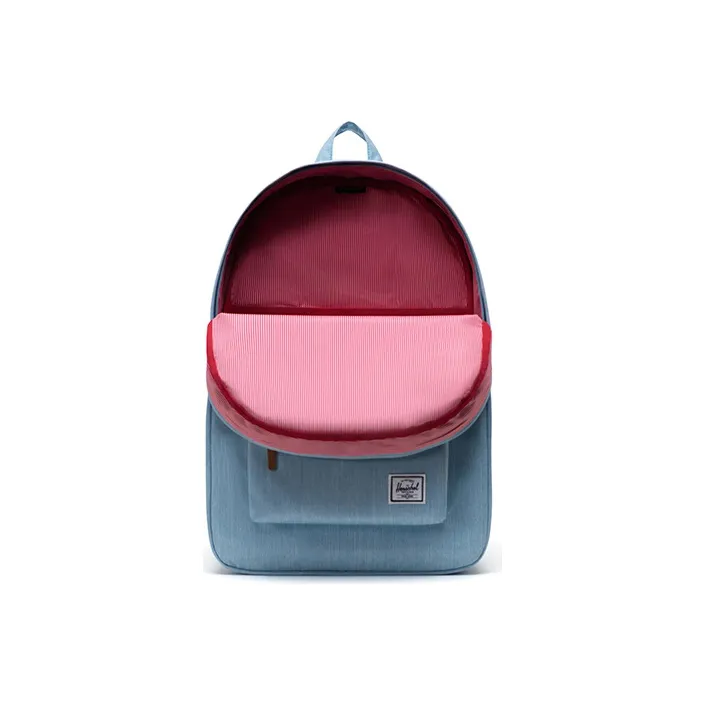 Herschel Polyester Travel Bags Laptop Bags Backpack Large Size Unisex Light Blue Denim-1