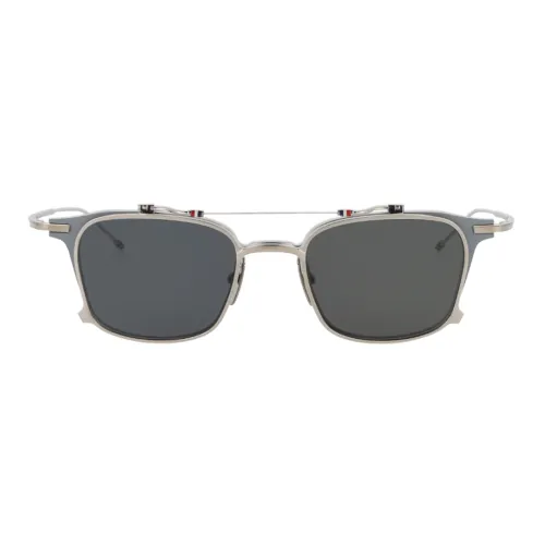 THOM BROWNE Sunglasses Unisex Silver